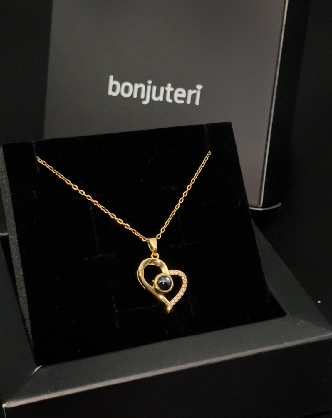 14 Ayar Altın Kaplama 100 Dilde Seni Seviyorum Kolye