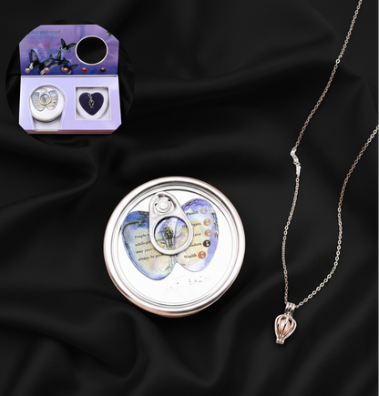 İstiridye İçinde Gerçek İnci Kolye Seti